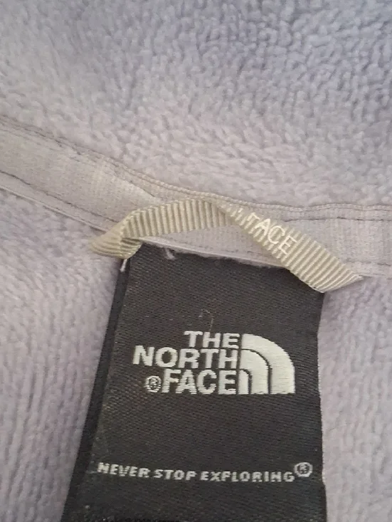 The North Face Lavender Zip Fleece Jacket - Picture 2 of 7